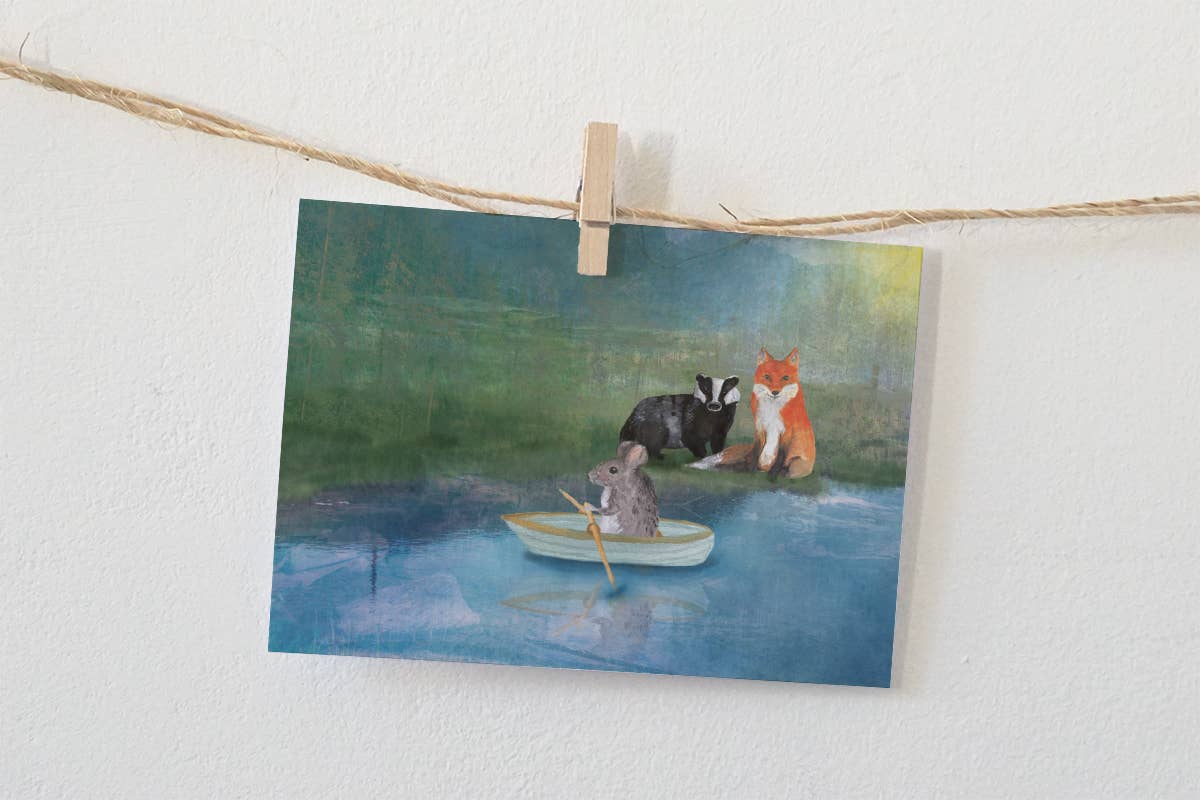 Kaart Bootje varen | Kaart Lotte Drouen