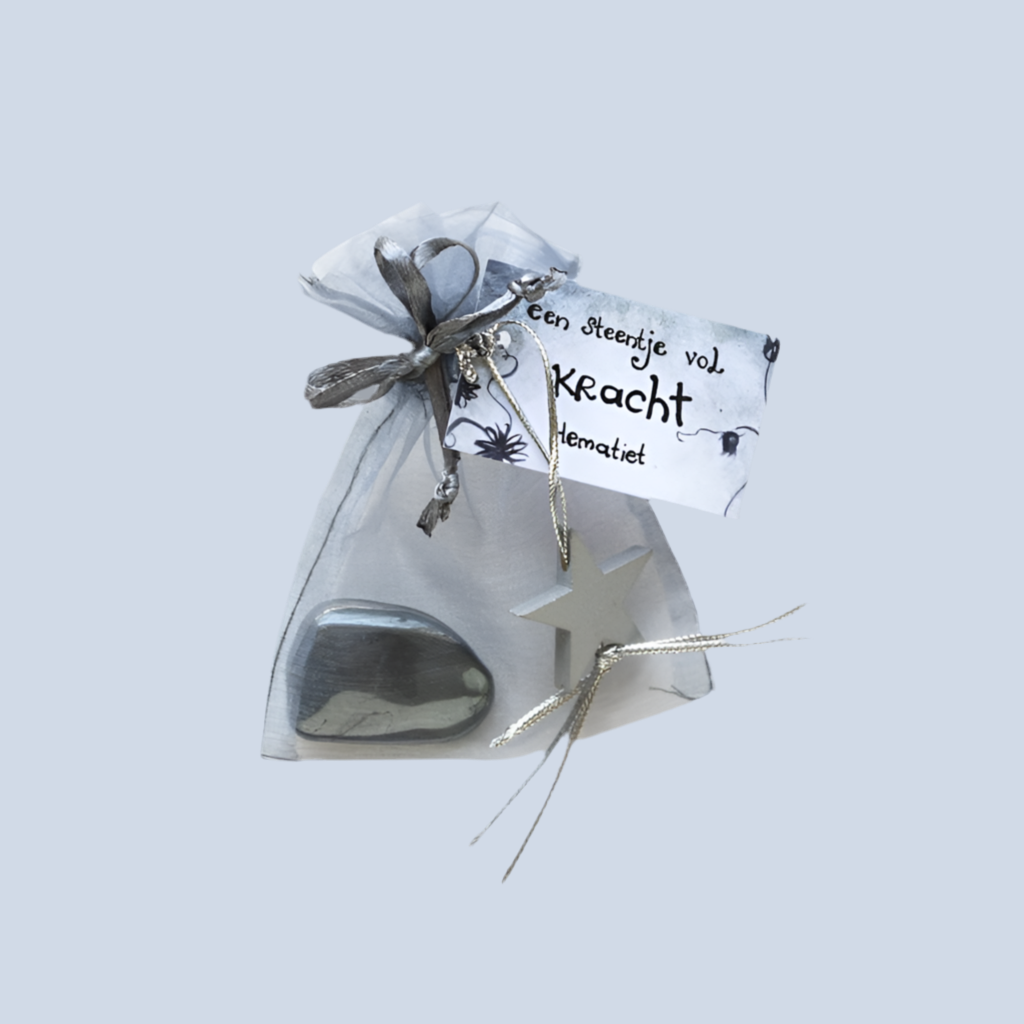 Knuffelsteen vol kracht-Hematiet