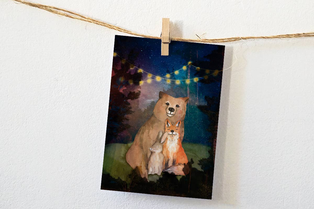 Kaart Knuffellende | Kaart Lotte Drouen