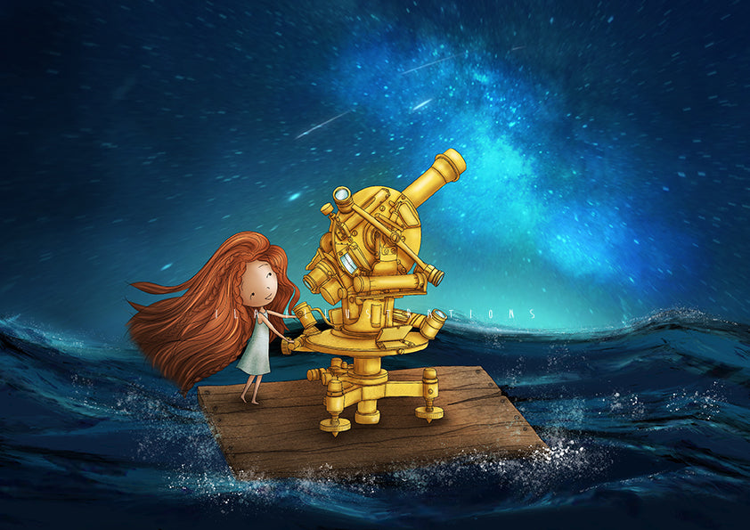 262 - Shooting Stars | Kaart Ila Illustrations