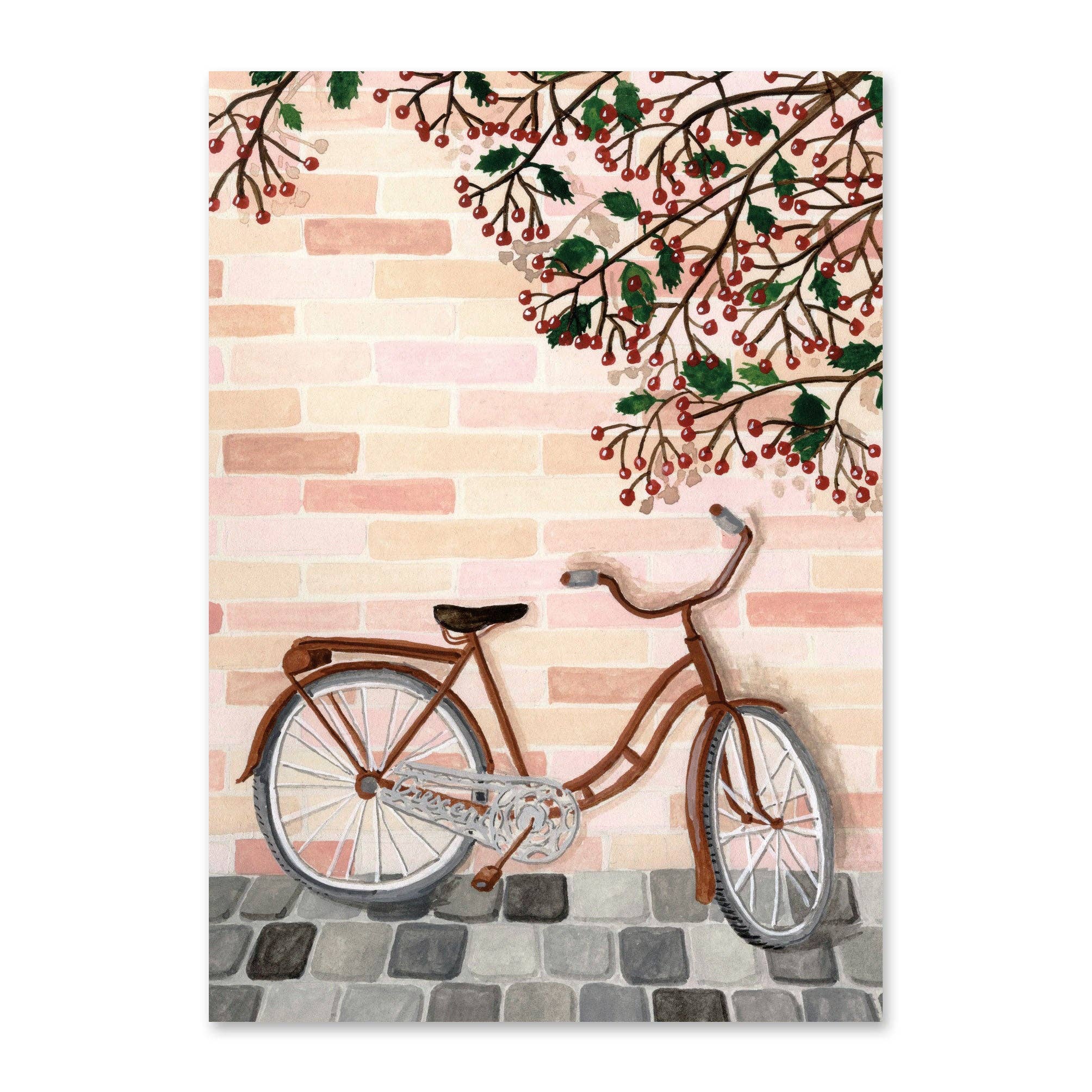 Ansichtkaart De fiets