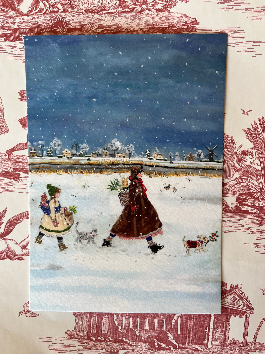 Winter wandeling | Kaart Gwen van Knippenberg