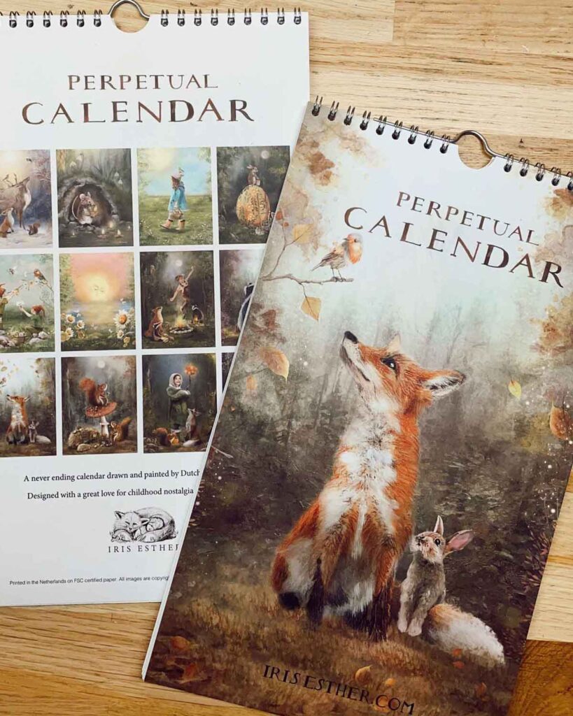 Perpetual Birthday Calendar | Iris Esther