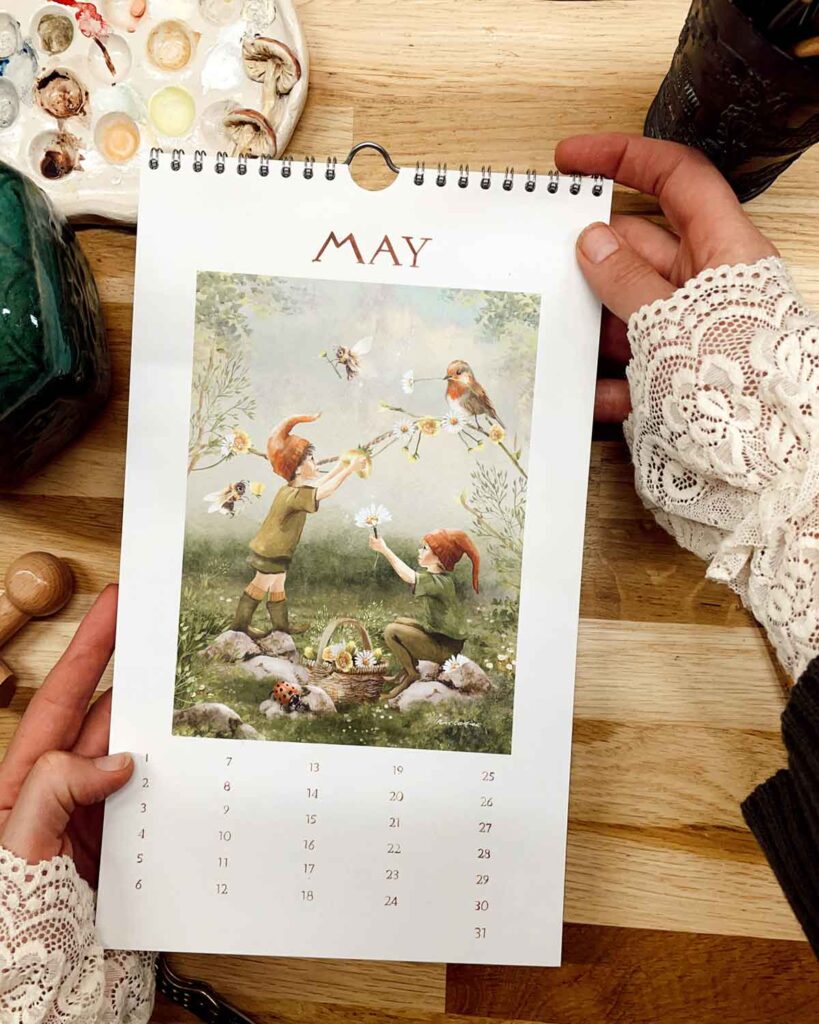Perpetual Birthday Calendar | Iris Esther