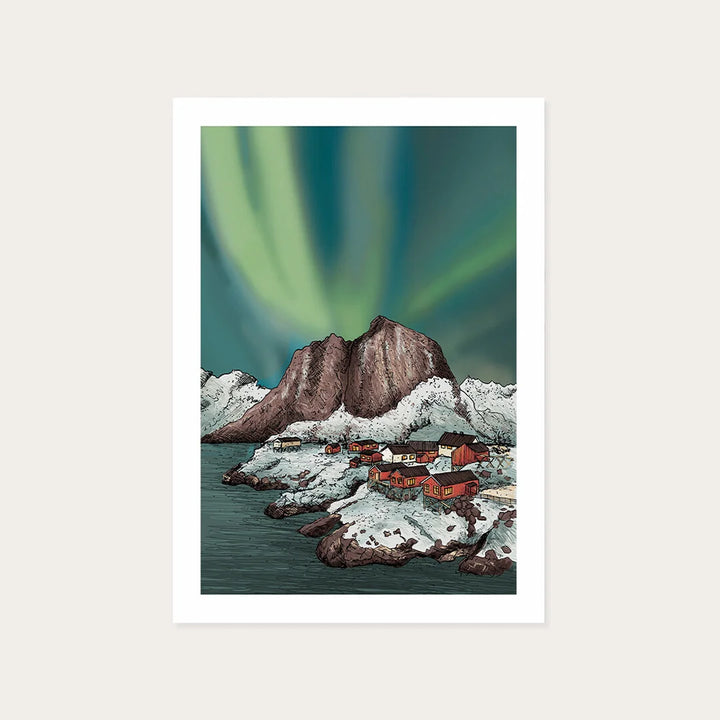 Lofoten noorderlicht | Kaart Kaartstudio