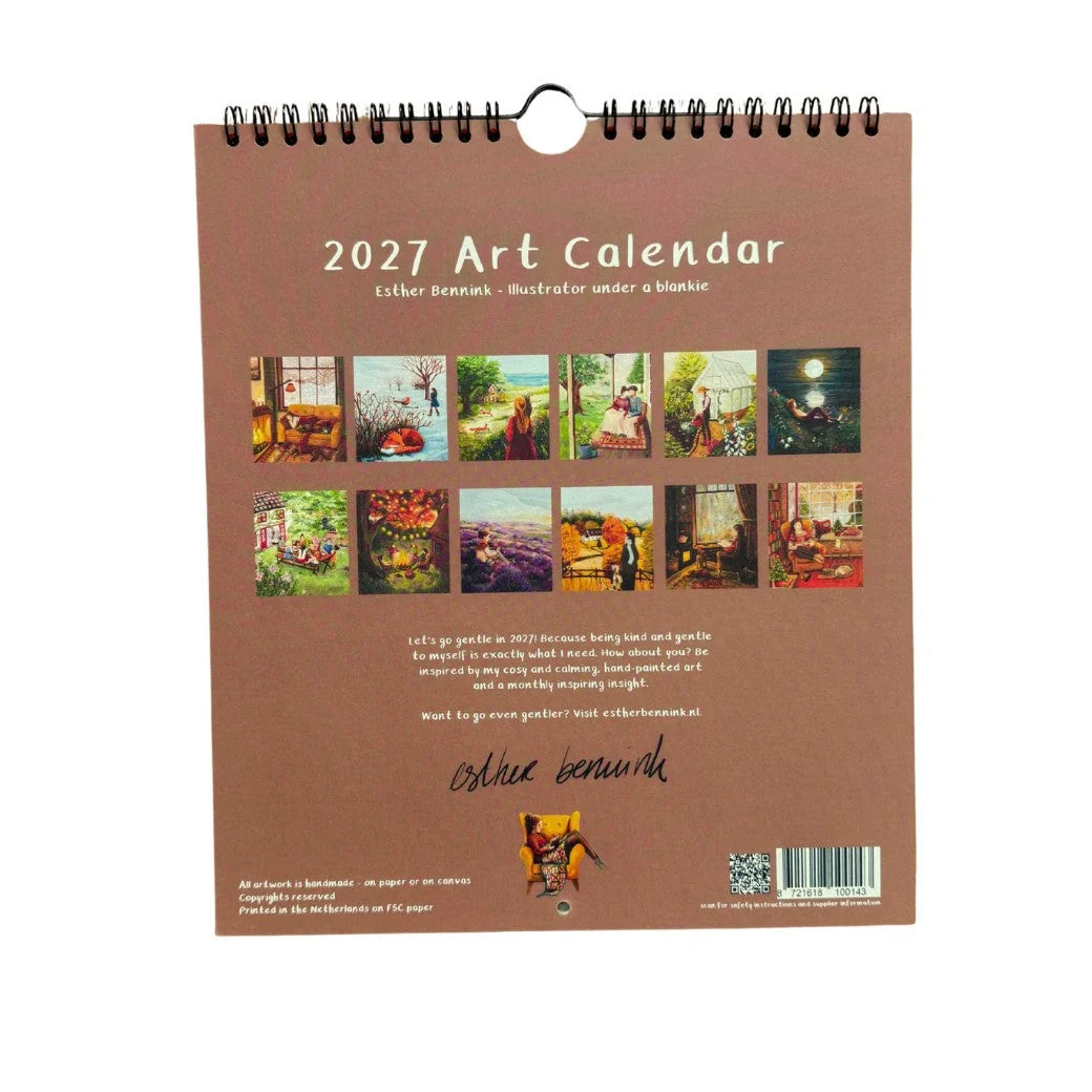 A Gentle Year 2027 | Jaarkalender 2027 Esther Bennink