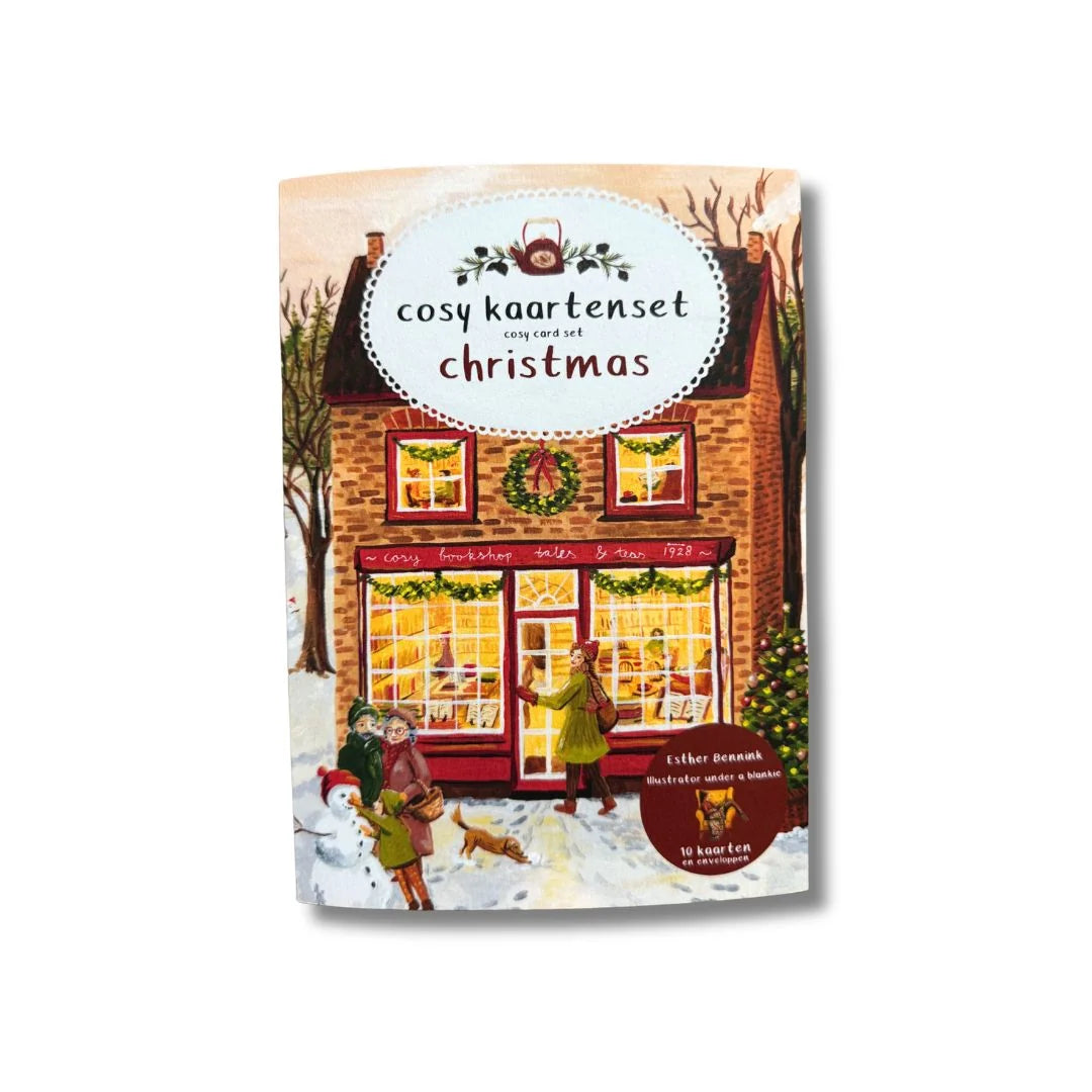 Cosy kaartenset - Christmas - 10 kaarten met envelop | Esther Bennink