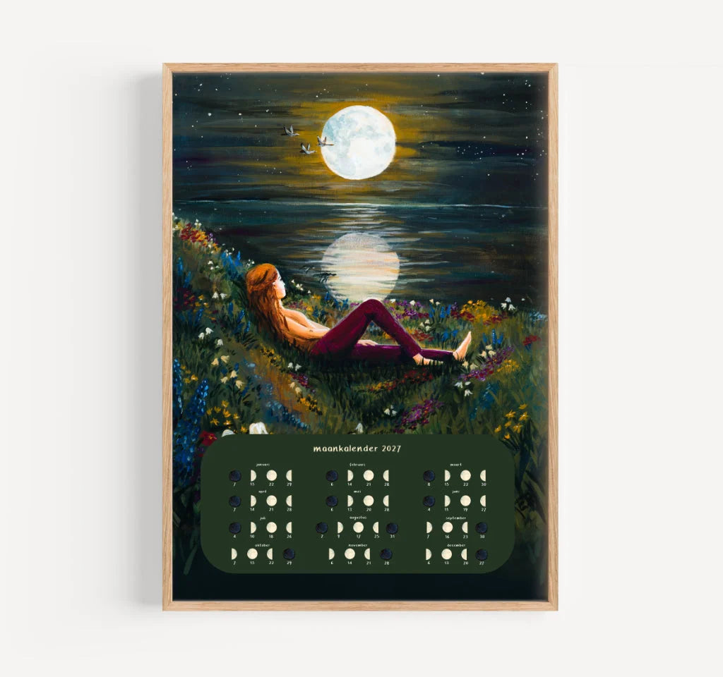 Maankalender 2027 | Esther Bennink
