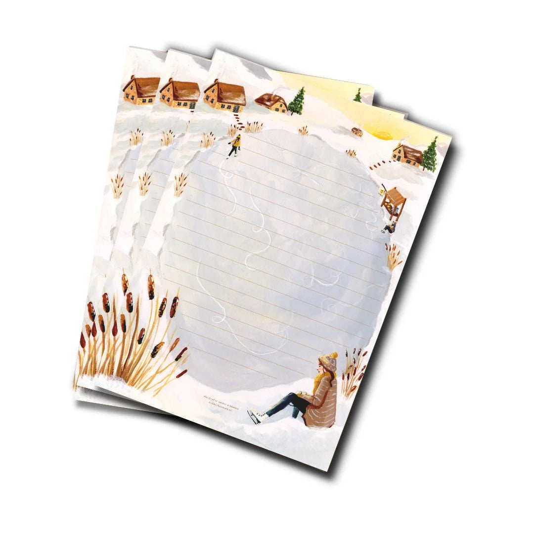 Winter vibes | Briefpapier Esther Bennink