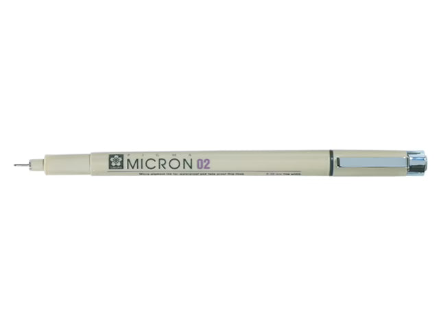 Pigma Micron Fineliner 02 - 0,30 mm | Fineliner Sakura
