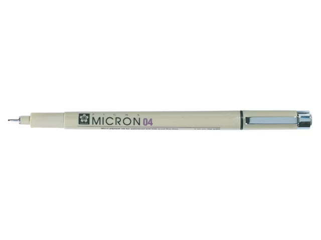 Pigma Micron Fineliner 04 - 0,40 mm | Fineliner Sakura