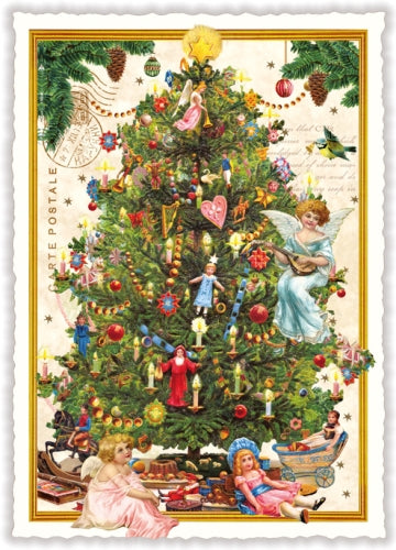 Kerstboom engels (PK1079) | Kaart Edition Tausendschön