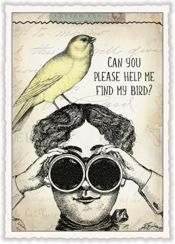 Can you please help me find my bird? (PK1094) | Kaart Edition Tausendschön