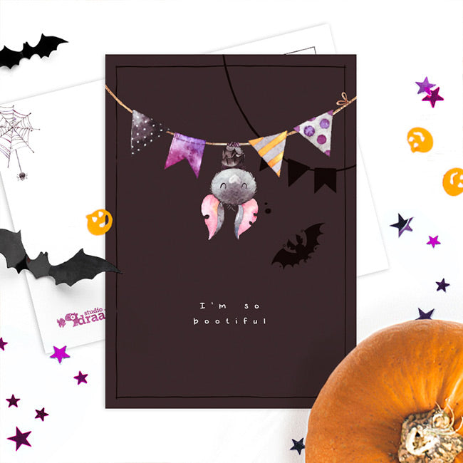 ‘Hallo Halloween’ slingers | Kaart Studio Draak