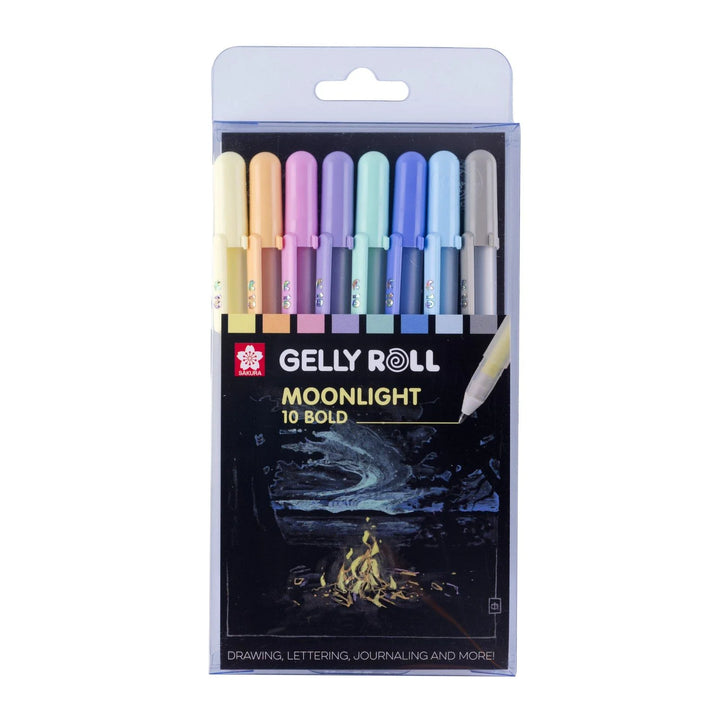 Gelly Roll Gel Pen Moonlight Pastel 8st. | Gelly Roll Sakura