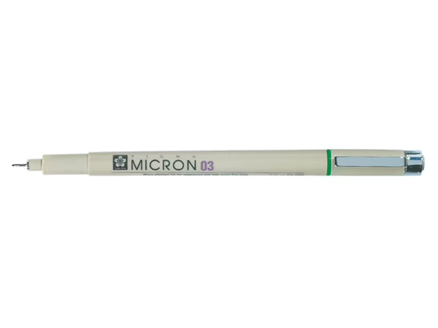 Pigma Micron Fineliner 03 - 0,35 mm | Fineliner Sakura