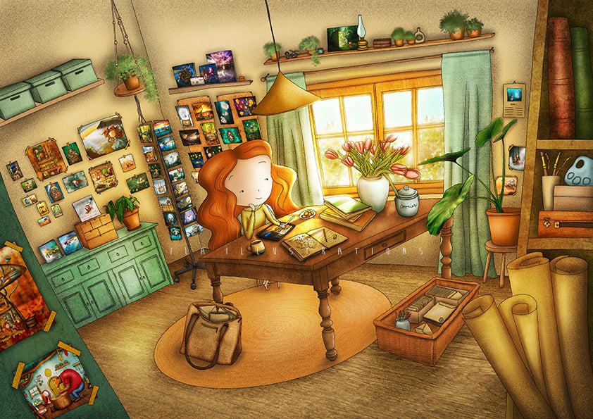 121 - Studio Dream | Kaart Ila Illustrations