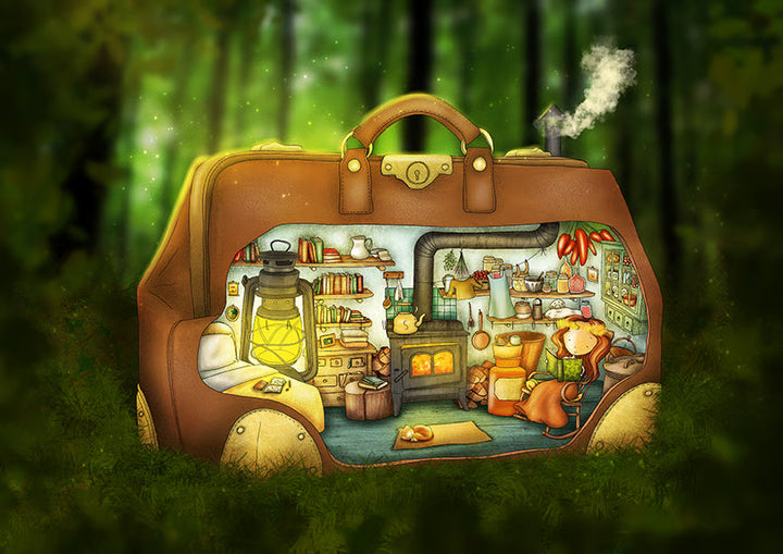 080 - Home sweet home | Kaart Ila Illustrations