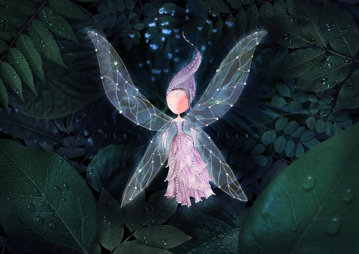 034 - Dew Fairy | Kaart Ila Illustrations
