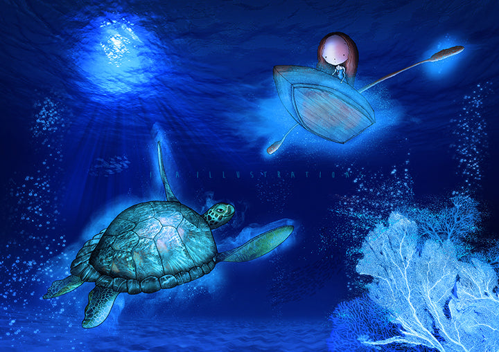015 - Liquid Glow | Kaart Ila Illustrations