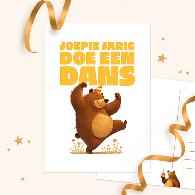 ‘Birthday beer’ dans | Kaart Studio Draak