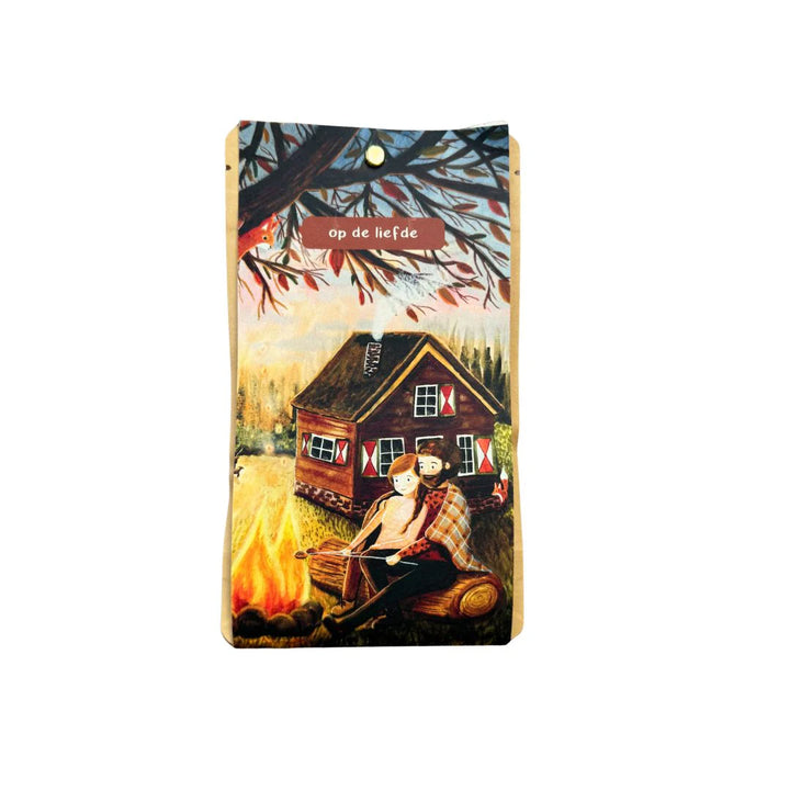 Theekaart broodjes bakken - op de liefde | Esther Bennink