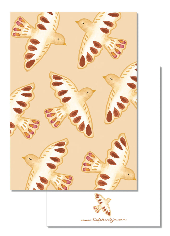 Vogel print | Kaart LiefsKarlijn