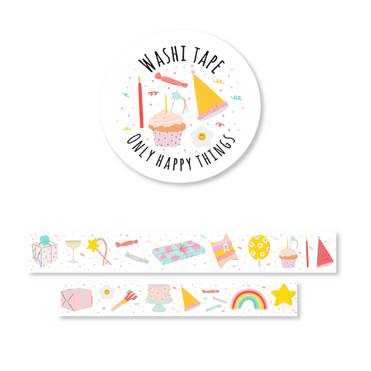 Party Time | Washitape Only Happy Things