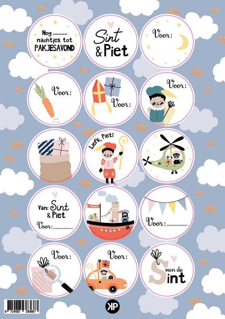 Sint 2022 | Stickervel