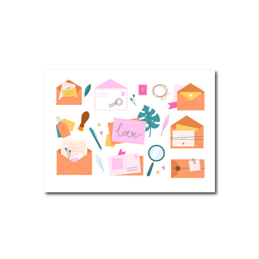 Stationery Oranje | Kaart Only Happy Things
