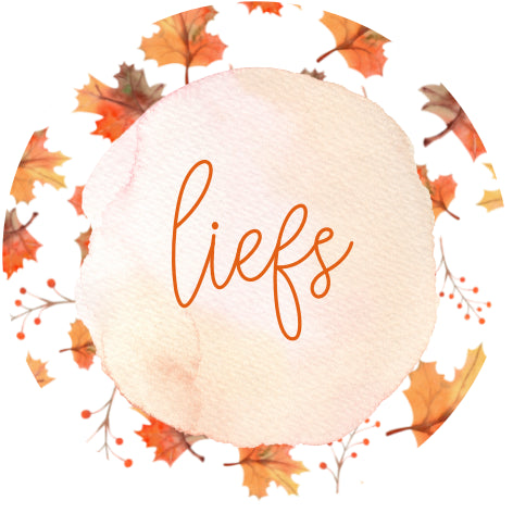 Liefs herfst| Sluitstickers 10st.