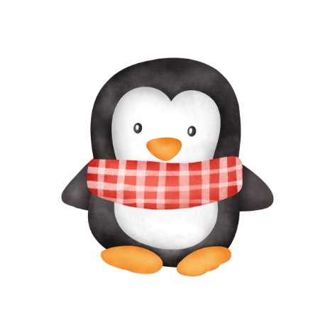 Pinguïn| Sluitstickers 10st.