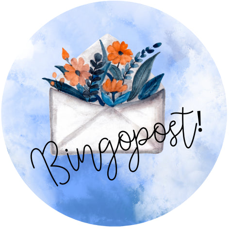 Bingopost!| Sluitstickers 10st.