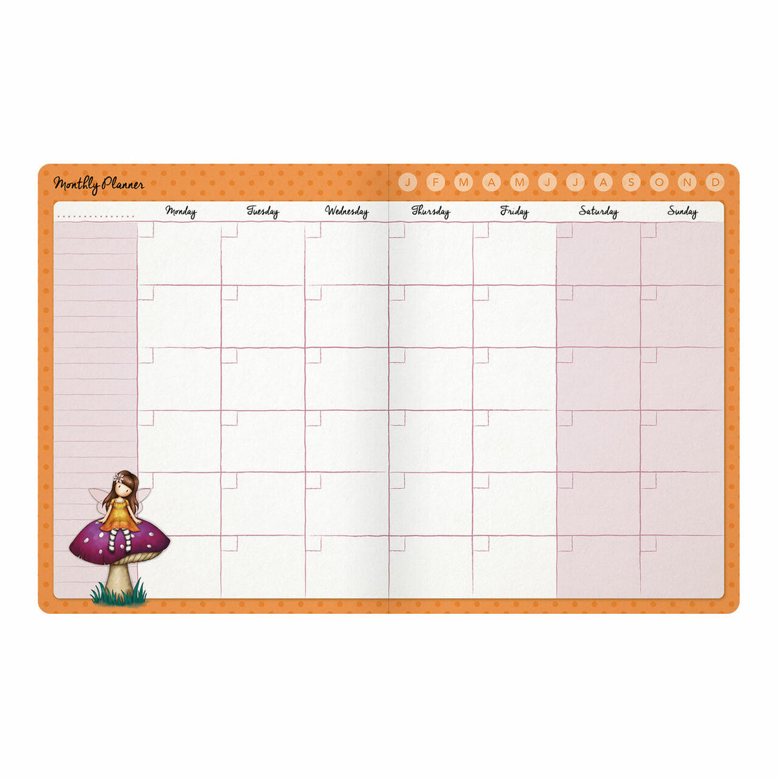 Gorjuss Daily Planner Autumn Leaves (975GJ02)