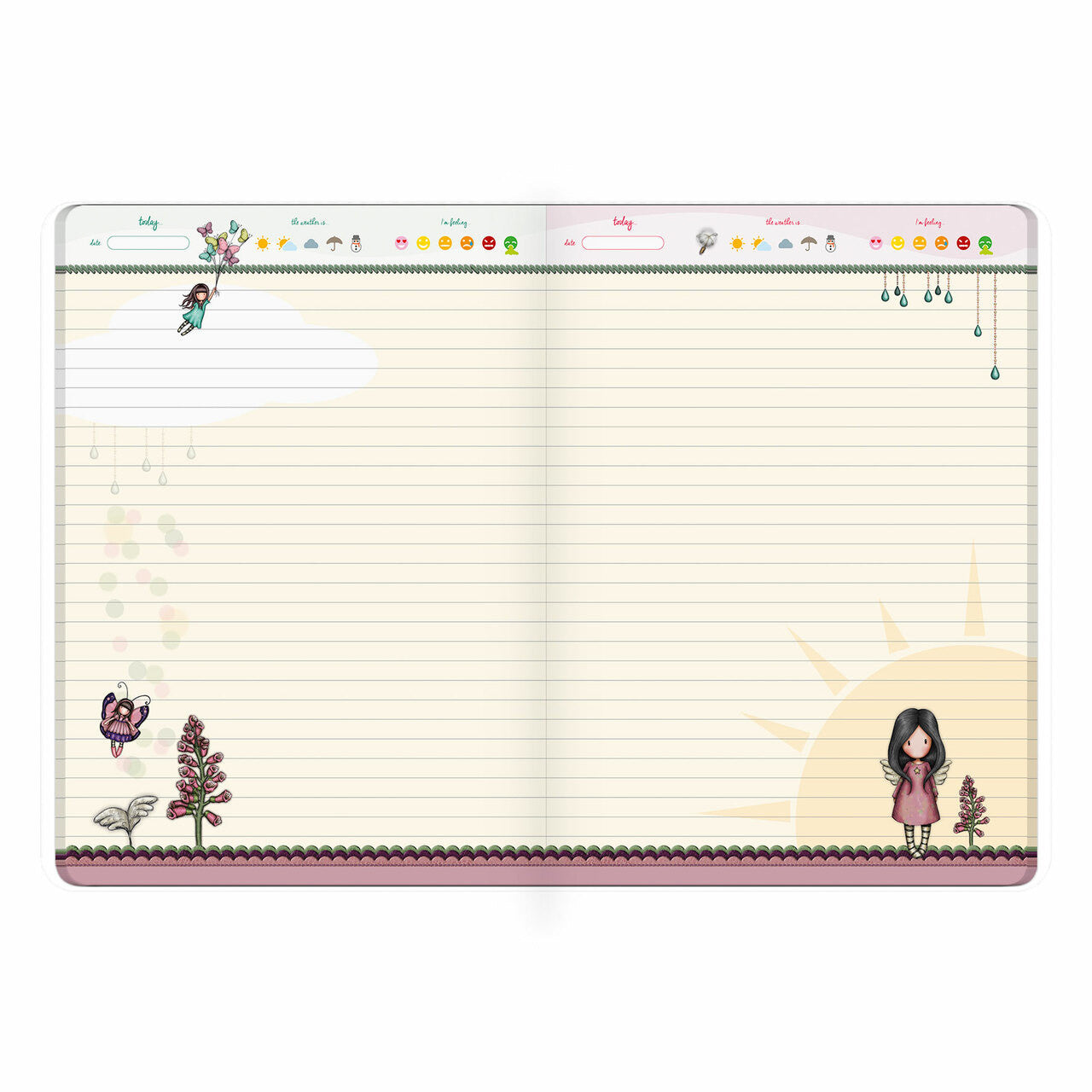 Gorjuss Notizbuch A4 PVC-Einband Herbstblätter (1033GJ01)