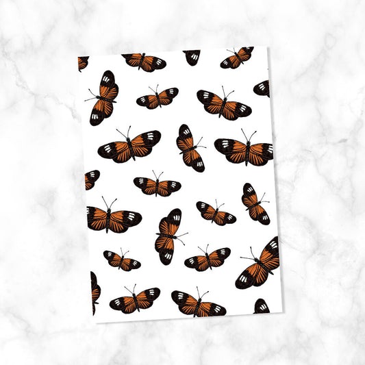 Vlinders oranje| Kaart Kaartstudio
