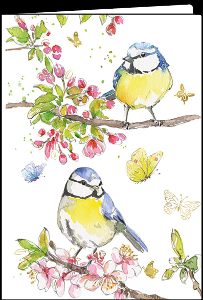 Vogels en bloemen| Schrift Edition Gollong