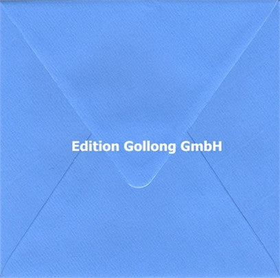 Blauw | Vierkante envelop
