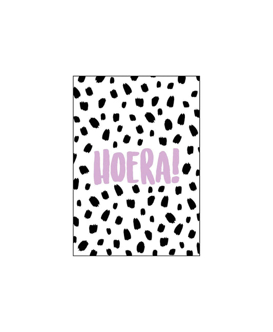 Hoera dots| Cadeaukaart KP