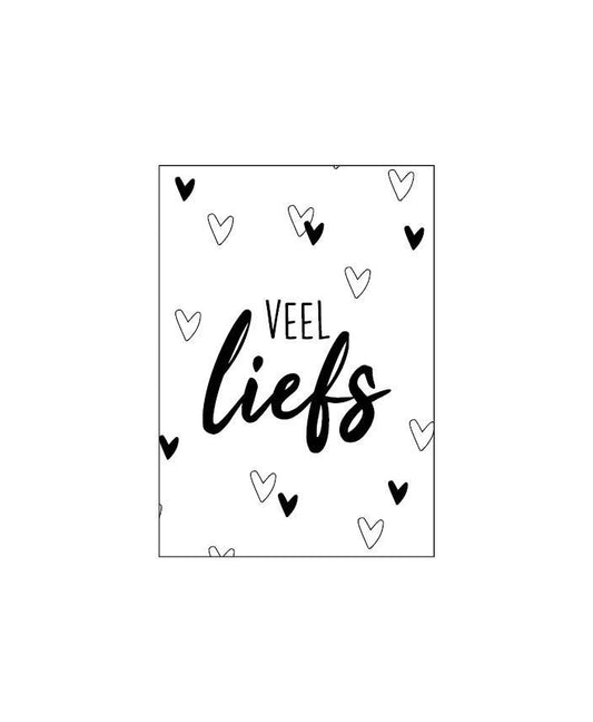 Veel liefs| Cadeaukaart KP