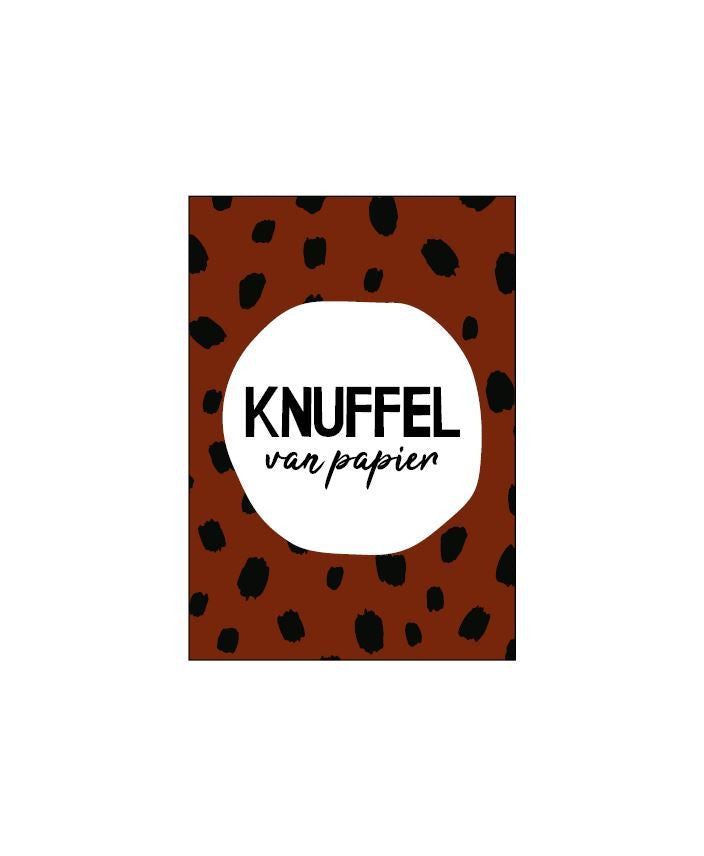 Knuffel van papier| Cadeaukaart KP