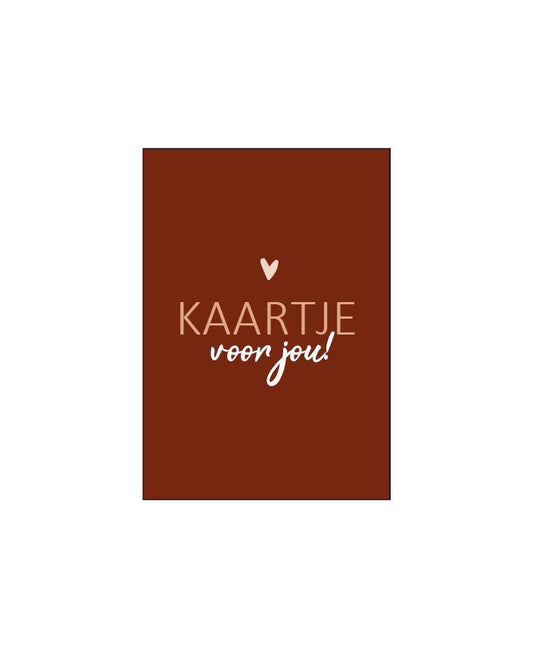 Kaartje voor jou| Cadeaukaart KP