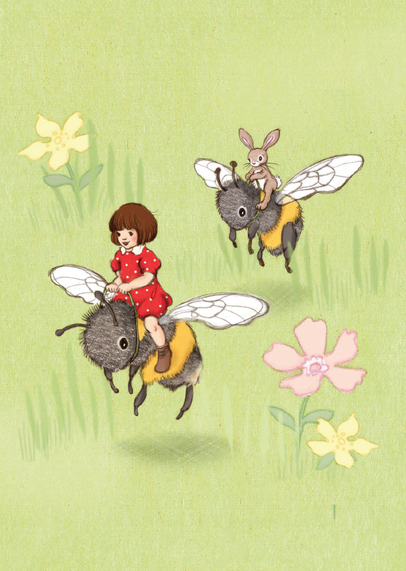 Bee adventure| Kaart Belle & Boo