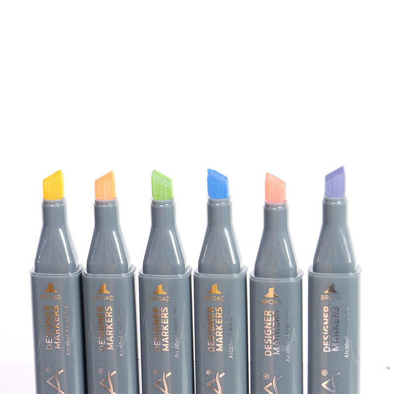 Trimcraft Nova Sketch Markers Pastels (6pcs) (NOV009)