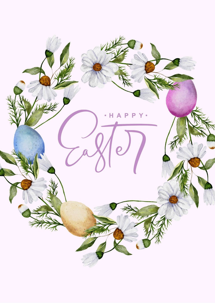 Happy easter| Kaart Fripperies