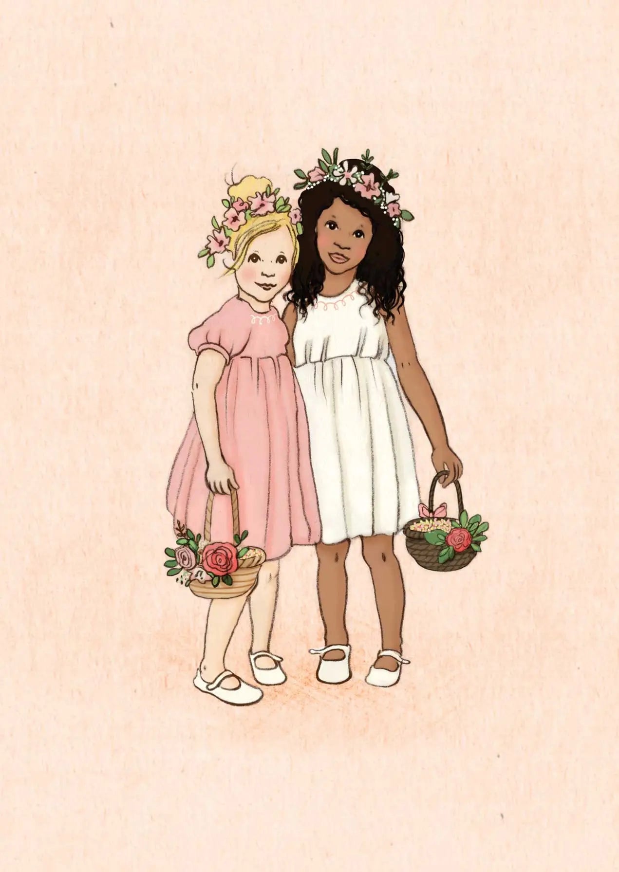 Blossom Buddies| Kaart Belle & Boo