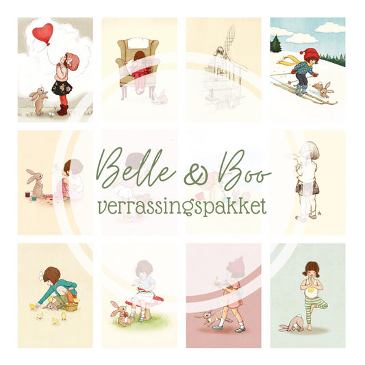 Verrassingspakket| Kaart Belle & Boo