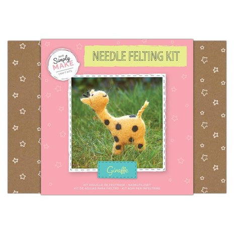 Simply Make Needle Felting Kit Giraffe (DSM 106054)