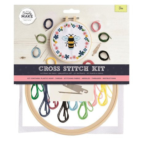 Simply Make Cross Stitch Kit Bee (DSM 106168)