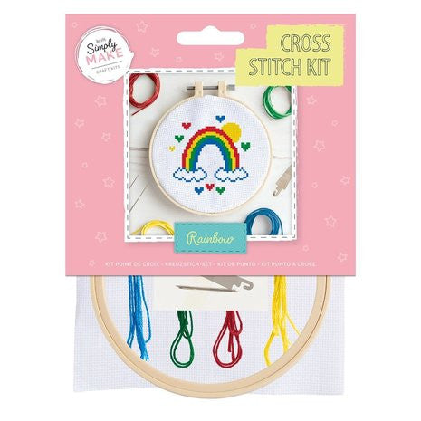 Simply Make Cross Stitch Kit Rainbow (DSM 106151)